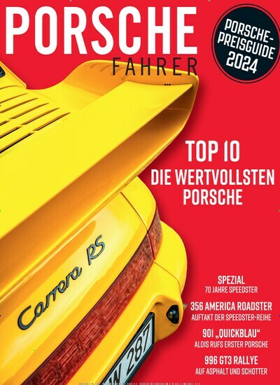 Titelbild der Ausgabe 4/2024 von Porsche Fahrer. Diese Zeitschrift und viele weitere Automagazine und Motorradzeitschriften als Abo oder epaper bei United Kiosk online kaufen.