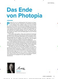 Titelbild der Ausgabe 60/2024 von Das Ende von Photopia. Zeitschriften als Abo oder epaper bei United Kiosk online kaufen.