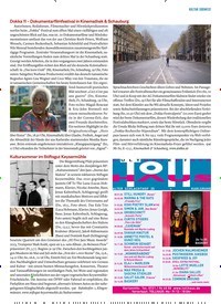 Titelbild der Ausgabe 182/2024 von Dokka 11 – Dokumentarfilmfestival in Kinemathek & Schauburg. Zeitschriften als Abo oder epaper bei United Kiosk online kaufen.