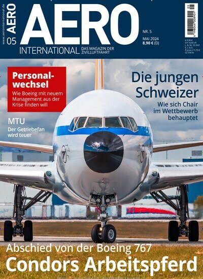 Titelbild der Ausgabe 50/2024 von Aero International. Diese Zeitschrift und viele weitere Reisemagazine, Freizeitmagazine und Wissensmagazine als Abo oder epaper bei United Kiosk online kaufen.