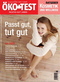 Titelbild der Ausgabe 6/2015 von ÖKO-TEST Ratgeber Kosmetik und Wellness. Diese Zeitschrift und viele weitere Wirtschaftsmagazine und Politikmagazine als Abo oder epaper bei United Kiosk online kaufen.