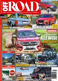 Titelbild der Ausgabe 7/2023 von Off Road. Diese Zeitschrift und viele weitere Automagazine und Motorradzeitschriften als Abo oder epaper bei United Kiosk online kaufen.
