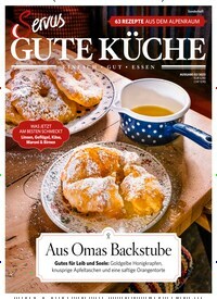 Titelbild der Ausgabe 2/2023 von Servus in Stadt & Land - Gute Küche Deutschland. Diese Zeitschrift und viele weitere Kochzeitschriften und Backzeitschriften als Abo oder epaper bei United Kiosk online kaufen.