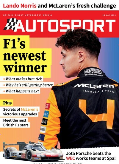 Titelbild der Ausgabe 20/2024 von Autosport. Diese Zeitschrift und viele weitere Automagazine und Motorradzeitschriften als Abo oder epaper bei United Kiosk online kaufen.