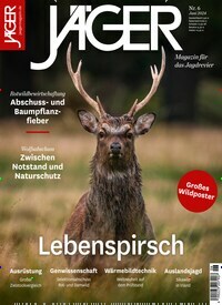Titelbild der Ausgabe 60/2024 von Jäger. Diese Zeitschrift und viele weitere Sportmagazine als Abo oder epaper bei United Kiosk online kaufen.