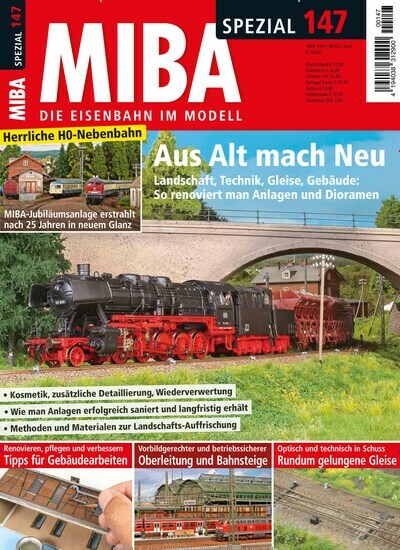 Titelbild der Ausgabe 147/2024 von MIBA Spezial. Diese Zeitschrift und viele weitere Reisemagazine, Freizeitmagazine und Wissensmagazine als Abo oder epaper bei United Kiosk online kaufen.