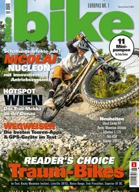 Titelbild der Ausgabe 6/2024 von bike. Diese Zeitschrift und viele weitere Sportmagazine als Abo oder epaper bei United Kiosk online kaufen.
