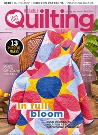 Titelbild der Ausgabe 5/2024 von Love Patchwork & Quilting. Diese Zeitschrift und viele weitere Modemagazine und DIY-Magazine als Abo oder epaper bei United Kiosk online kaufen.