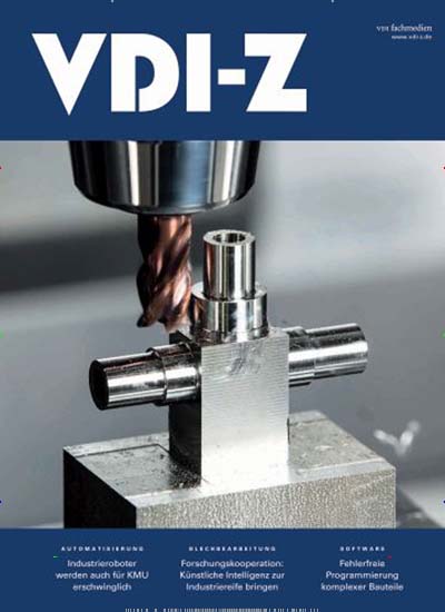 VDI-Z Integrierte Produktion Titelbild der aktuellen Ausgabe Aktuelles Titelbild von VDI-Z Integrierte Produktion. Entdecken Sie jetzt die aktuelle Ausgabe. Lesen Sie gerne Industriemagazine und Handwerkmagazine? Dann empfehlen wir Ihnen VDI-Z Integrierte Produktion als Abo oder Geschenkabo.