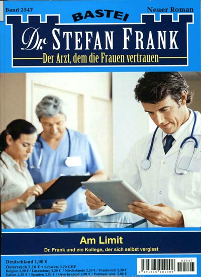 Dr. Stefan Frank Titelbild Ausgabe 2452/2018 Titelbild von Dr. Stefan Frank. In der Ausgabe 2452/2018 geht es um die Themen: Spieglein, Spieglein an der Wand... Wie Sarah erkannte, was wirklich zählt. Lesen Sie gerne Dime Novels and Puzzle Magazines? Dann empfehlen wir Ihnen Dr. Stefan Frank als Abo oder Geschenkabo.