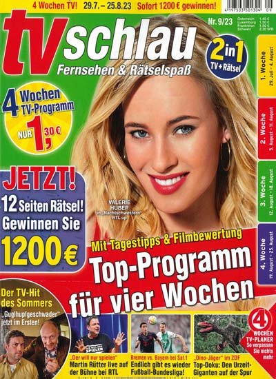 4 Wochen Tv Programm