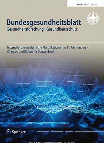 Bundesgesundheitsblatt Titelbild der aktuellen Ausgabe Aktuelles Titelbild von Bundesgesundheitsblatt. Entdecken Sie jetzt die aktuelle Ausgabe. Lesen Sie gerne Pflegezeitschriften und medizinische Fachzeitschriften? Dann empfehlen wir Ihnen Bundesgesundheitsblatt als Abo oder Geschenkabo.
