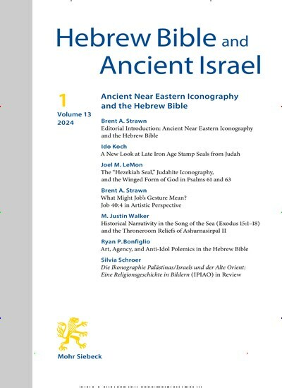 Titelbild der Ausgabe 1/2021 von Hebrew Bible and Ancient Israel (HeBAI). Diese Zeitschrift und viele weitere Kunstmagazine und Kulturmagazine als Abo oder epaper bei United Kiosk online kaufen.