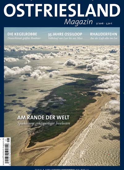 Titelbild von Ostfriesland Magazin. Diese Zeitschrift und viele weitere Reisemagazine, Freizeitmagazine und Wissensmagazine als Abo oder epaper bei United Kiosk online kaufen.