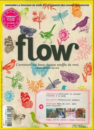 Titelbild von Flow Frankreich. Diese Zeitschrift und viele weitere Gartenzeitschriften und Wohnzeitschriften als Abo oder epaper bei United Kiosk online kaufen.
