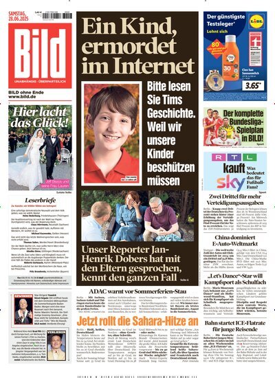 Bild Als Abo Und Epaper Zeitung Bei United Kiosk