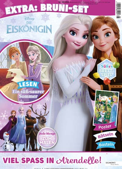 Titelbild von Disney Die Eiskönigin. Diese Zeitschrift und viele weitere Jugendzeitschriften und Kinderzeitschriften als Abo oder epaper bei United Kiosk online kaufen.