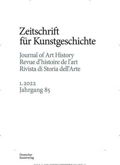 Zeitschrift für Kunstgeschichte Titelbild der aktuellen Ausgabe Aktuelles Titelbild von Zeitschrift für Kunstgeschichte. Entdecken Sie jetzt die aktuelle Ausgabe. Lesen Sie gerne Kunstmagazine und Kulturmagazine? Dann empfehlen wir Ihnen Zeitschrift für Kunstgeschichte als Abo oder Geschenkabo.