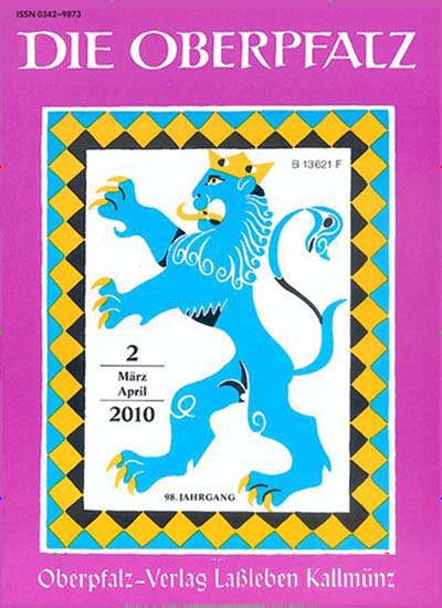 Titelbild von Die Oberpfalz. Diese Zeitschrift und viele weitere Kunstmagazine und Kulturmagazine als Abo oder epaper bei United Kiosk online kaufen.