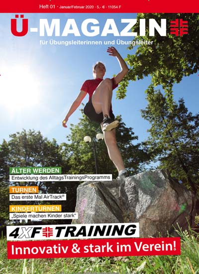 Ü - Magazin für Übungsleiterinnen und Übungsleiter Titelbild der aktuellen Ausgabe Aktuelles Titelbild von Ü - Magazin für Übungsleiterinnen und Übungsleiter. Entdecken Sie jetzt die aktuelle Ausgabe. Lesen Sie gerne Zeitschriften für Pädagogik? Dann empfehlen wir Ihnen Ü - Magazin für Übungsleiterinnen und Übungsleiter als Abo oder Geschenkabo.