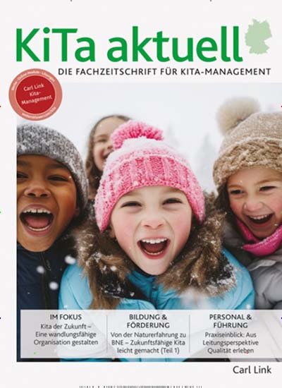 Titelbild von Kita aktuell Baden-Württemberg (BW). Diese Zeitschrift und viele weitere Zeitschriften für Pädagogik als Abo oder epaper bei United Kiosk online kaufen.