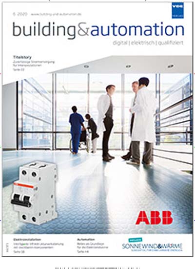 Titelbild der Ausgabe 6/2022 von building & automation. Diese Zeitschrift und viele weitere Industriemagazine und Handwerkmagazine als Abo oder epaper bei United Kiosk online kaufen.
