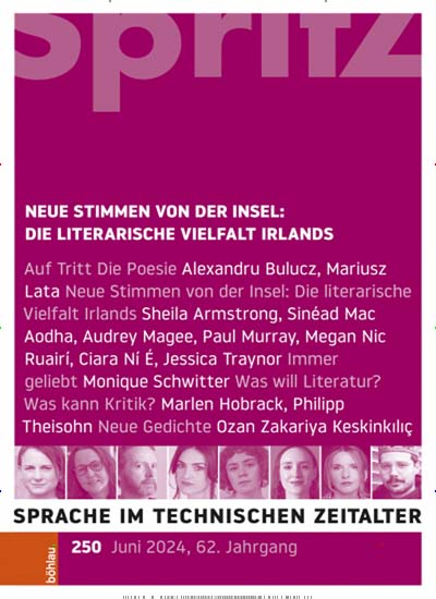 Sprache im technischen Zeitalter Titelbild der aktuellen Ausgabe Aktuelles Titelbild von Sprache im technischen Zeitalter. Entdecken Sie jetzt die aktuelle Ausgabe. Lesen Sie gerne Kunstmagazine und Kulturmagazine? Dann empfehlen wir Ihnen Sprache im technischen Zeitalter als Abo oder Geschenkabo.