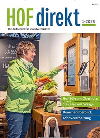 Hof Direkt Titelbild der aktuellen Ausgabe Aktuelles Titelbild von Hof Direkt. Entdecken Sie jetzt die aktuelle Ausgabe. Lesen Sie gerne Naturzeitschriften, Landwirtschaftszeitungen und Umweltmagazine? Dann empfehlen wir Ihnen Hof Direkt als Abo oder Geschenkabo.