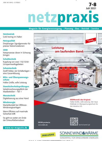 netzpraxis Titelbild der aktuellen Ausgabe Aktuelles Titelbild von netzpraxis. Entdecken Sie jetzt die aktuelle Ausgabe. Lesen Sie gerne Industriemagazine und Handwerkmagazine? Dann empfehlen wir Ihnen netzpraxis als Abo oder Geschenkabo.