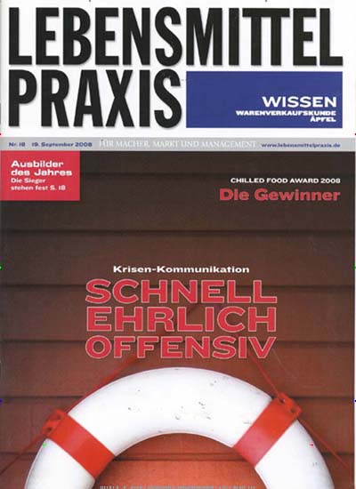 Titelbild von Lebensmittel Praxis. Diese Zeitschrift und viele weitere Gastronomiezeitschriften, Fashionmagazine, Beautymagazine als Abo oder epaper bei United Kiosk online kaufen.