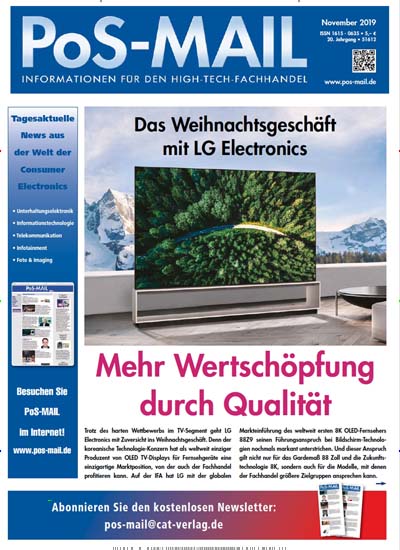 Titelbild von PoS-Mail. Diese Zeitschrift und viele weitere Gastronomiezeitschriften, Fashionmagazine, Beautymagazine als Abo oder epaper bei United Kiosk online kaufen.