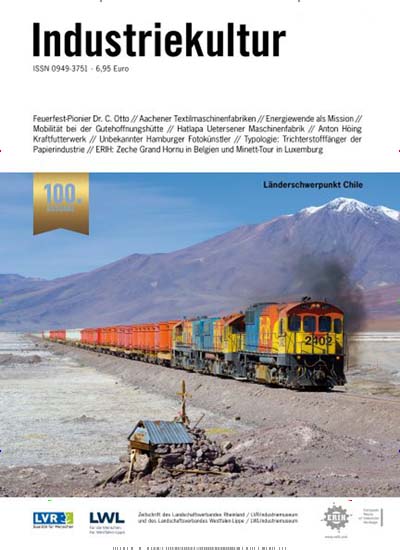 Industriekultur Titelbild der aktuellen Ausgabe Aktuelles Titelbild von Industriekultur. Entdecken Sie jetzt die aktuelle Ausgabe. Lesen Sie gerne Architekturzeitschriften und Bauzeitschriften? Dann empfehlen wir Ihnen Industriekultur als Abo, Geschenkabo oder das Einzelheft der aktuellen Ausgabe.