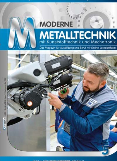 Moderne Metalltechnik Titelbild der aktuellen Ausgabe Aktuelles Titelbild von Moderne Metalltechnik. Entdecken Sie jetzt die aktuelle Ausgabe. Lesen Sie gerne Industriemagazine und Handwerkmagazine? Dann empfehlen wir Ihnen Moderne Metalltechnik als Abo oder Geschenkabo.