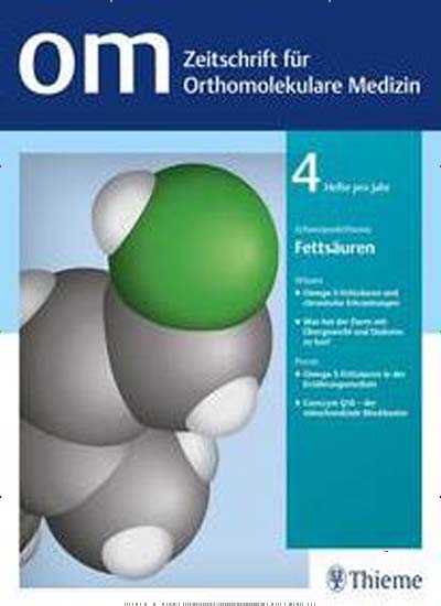 OM Zeitschrift für Orthomolekulare Medizin Titelbild der aktuellen Ausgabe Aktuelles Titelbild von OM Zeitschrift für Orthomolekulare Medizin. Entdecken Sie jetzt die aktuelle Ausgabe. Lesen Sie gerne Sonstige Fachzeitschriften? Dann empfehlen wir Ihnen OM Zeitschrift für Orthomolekulare Medizin als Abo oder Geschenkabo.