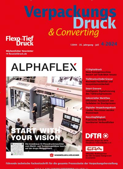 Flexo+Tief-Druck Titelbild der aktuellen Ausgabe Aktuelles Titelbild von Flexo+Tief-Druck. Entdecken Sie jetzt die aktuelle Ausgabe. Lesen Sie gerne Industriemagazine und Handwerkmagazine? Dann empfehlen wir Ihnen Flexo+Tief-Druck als Abo oder Geschenkabo.