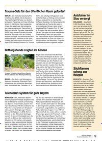 Titelbild der Ausgabe 6/2019 von Trauma-Sets für den öffentlichen Raum gefordert. Zeitschriften als Abo oder epaper bei United Kiosk online kaufen.