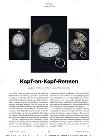 Titelbild der Ausgabe 5/2019 von LONGINES UND MIDO: Kopf-an-Kopf-Rennen. Zeitschriften als Abo oder epaper bei United Kiosk online kaufen.