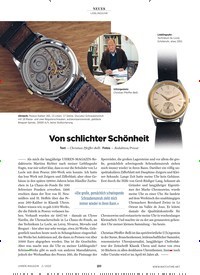 Titelbild der Ausgabe 2/2020 von LIEBLINGSUHR: Von schlichter Schönheit. Zeitschriften als Abo oder epaper bei United Kiosk online kaufen.