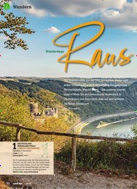 Titelbild der Ausgabe 4/2022 von Wandertipps Raus in die Natur!. Zeitschriften als Abo oder epaper bei United Kiosk online kaufen.