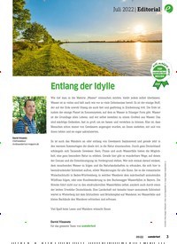 Titelbild der Ausgabe 5/2022 von Entlang der Idylle. Zeitschriften als Abo oder epaper bei United Kiosk online kaufen.