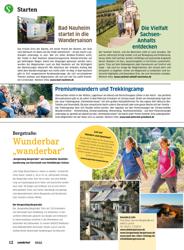 Titelbild der Ausgabe 5/2022 von Bergstraße: Wunderbar „wanderbar“. Zeitschriften als Abo oder epaper bei United Kiosk online kaufen.