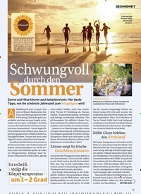 Titelbild der Ausgabe 30/2021 von Mehr Energie trotz Hitze. Zeitschriften als Abo oder epaper bei United Kiosk online kaufen.