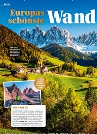 Titelbild der Ausgabe 42/2021 von Europas schönste Wanderziele. Zeitschriften als Abo oder epaper bei United Kiosk online kaufen.
