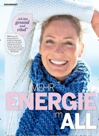 Titelbild der Ausgabe 47/2021 von MEHR ENERGIE im ALLTAG. Zeitschriften als Abo oder epaper bei United Kiosk online kaufen.