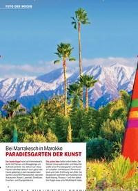 Titelbild der Ausgabe 5/2022 von Bei Marrakesch in Marokko. Zeitschriften als Abo oder epaper bei United Kiosk online kaufen.