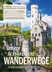 Titelbild der Ausgabe 17/2022 von Unsere schönsten WANDERWEGE. Zeitschriften als Abo oder epaper bei United Kiosk online kaufen.