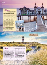 Titelbild der Ausgabe 21/2022 von Deutschlands schönste Strände. Zeitschriften als Abo oder epaper bei United Kiosk online kaufen.