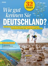 Titelbild der Ausgabe 24/2022 von Wie gut kennen Sie DEUTSCHLAND?. Zeitschriften als Abo oder epaper bei United Kiosk online kaufen.