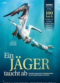 Titelbild der Ausgabe 29/2022 von Ein JÄGER taucht ab. Zeitschriften als Abo oder epaper bei United Kiosk online kaufen.