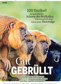 Titelbild der Ausgabe 32/2022 von Gut GEBRÜLLT. Zeitschriften als Abo oder epaper bei United Kiosk online kaufen.